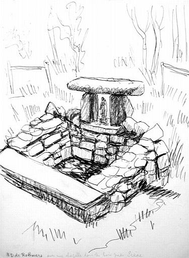 Fontaine Notre Dame de Rothouers (esquisse)_0