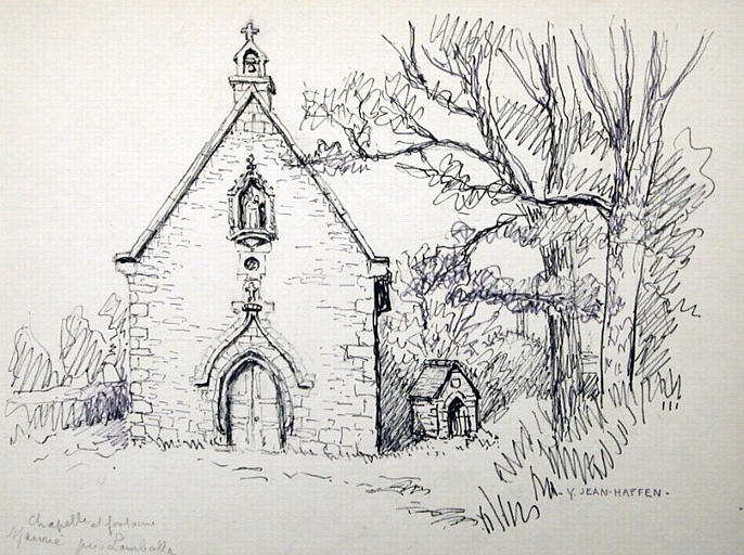 Chapelle et fontaine à Maroué (titre inscrit)_0