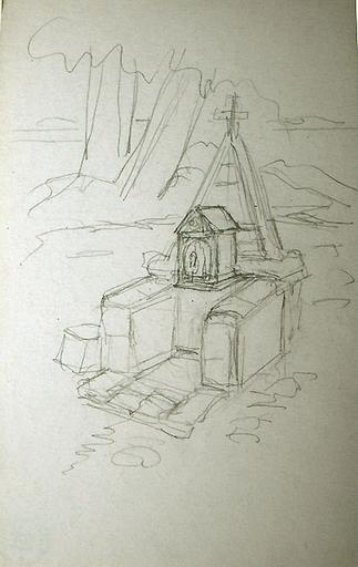 Ste Anne de Fouesnant (croquis) [titre attribué]_0