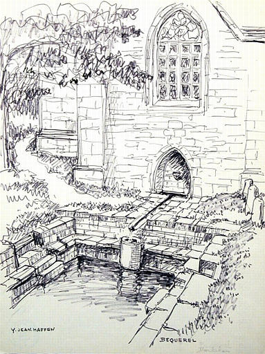 Bequerel : fontaine de la chapelle [titre attribué]_0