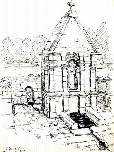 Fontaine St Jean du Poteau, près Baud (titre inscrit)_0
