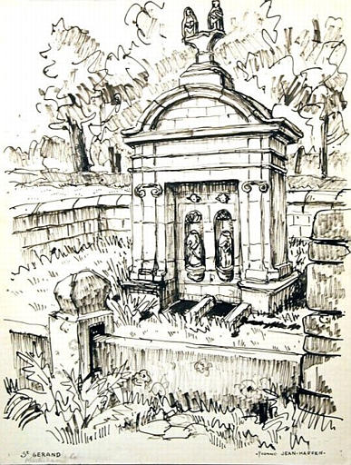 Pontivy : la fontaine St Gérand [titre attribué]_0