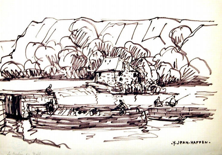 Moulin du Boël (esquisse, titre inscrit)_0