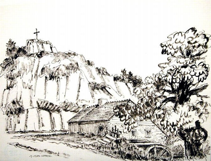 Callac près de Trédion : moulin sur la Claie (titre inscrit)_0