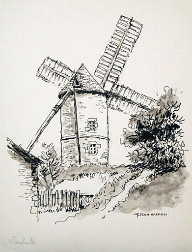 Lamballe : le moulin restauré [titre attribué]_0