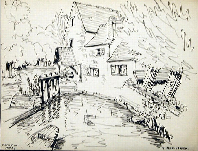 Moulin de Jarcy (esquisse : titre inscrit)_0