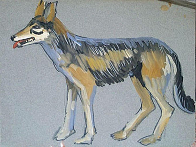 Loup (étude) [titre attribué]_0