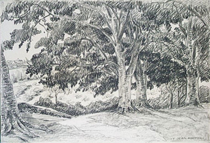 Les grands arbres (étude) [titre attribué]_0