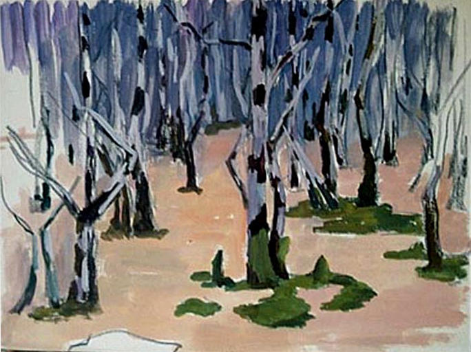 Clair sous-bois : étude [titre attribué]_0