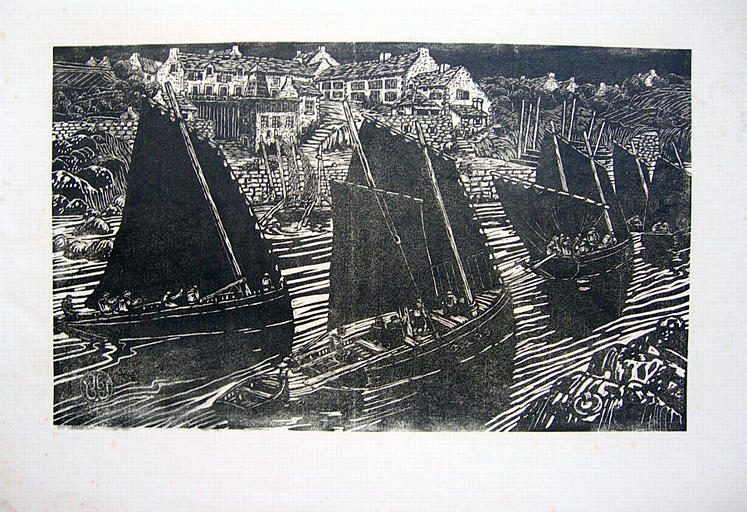 Retour de pêche à Doëlan (titre inscrit)_0