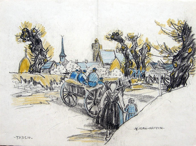 Taden, en arrivant au bourg [titre attribué]_0