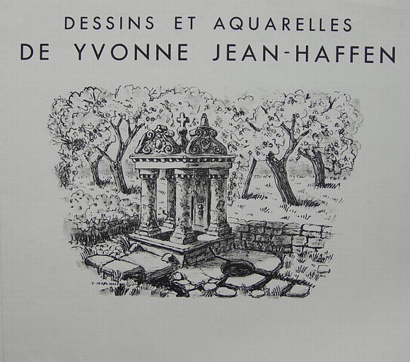 Dessins et aquarelles de Yvonne Jean-Haffen (fontaines) [titre attribué]_0