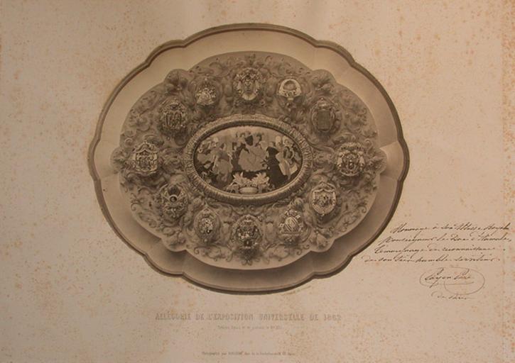 Allégorie de L' EXposition Universelle de 1862_0