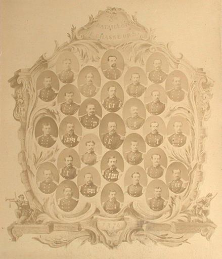 Le 3e bataillon de chasseurs, Alfred Boname, 1874