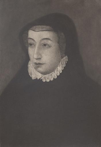 F. Clouet. Catherine de Médicis_0