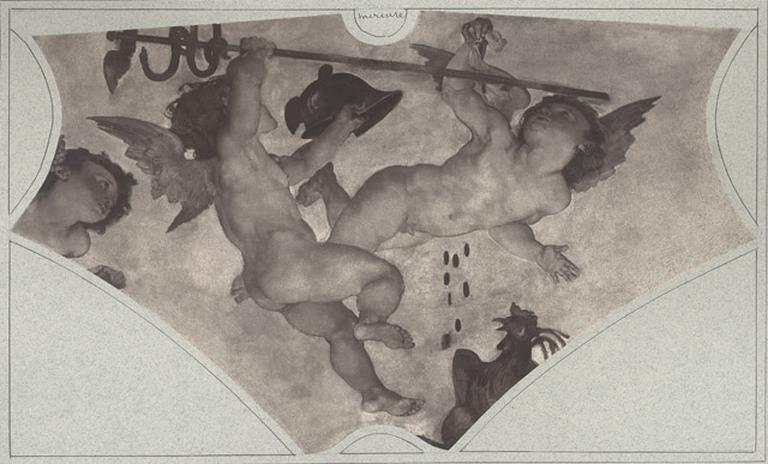 Mercure. Baudry. Château de Chantilly_0