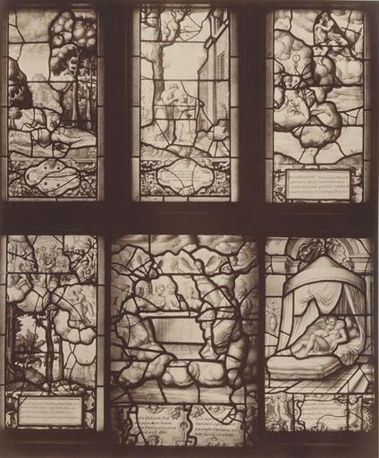 Vitraux : six scènes de l'histoire de Psyché_0