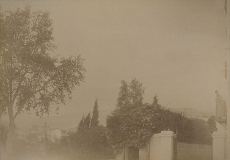 Terrasse de la villa d'Orléans. Palerme. 6 avril 1885. 233_0