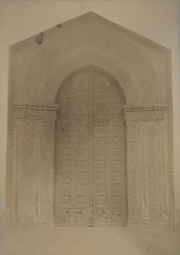 Porte de la cathédrale de Montréal (Sicile) 13 avril 1885_0