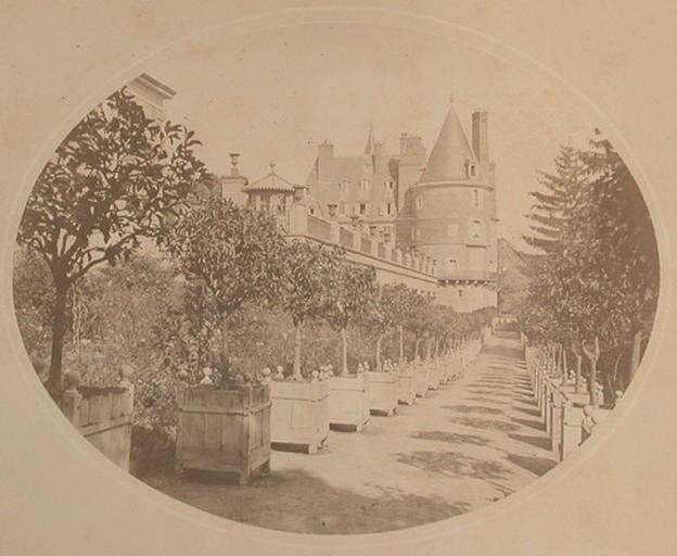 Randan. Château Allée des Orangers_0