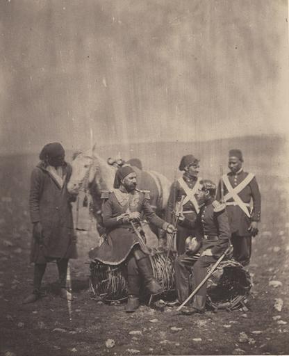 Ismail Pacha and Attendants. (titre inscrit), March. 25 th 1856_0