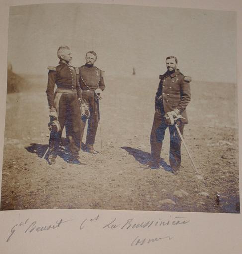 Général Beuret, colonel La Bousinière (Crimée).1855_0