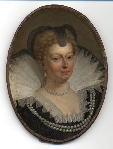 Portrait de Marie de Médicis, femme d'Henri IV_0