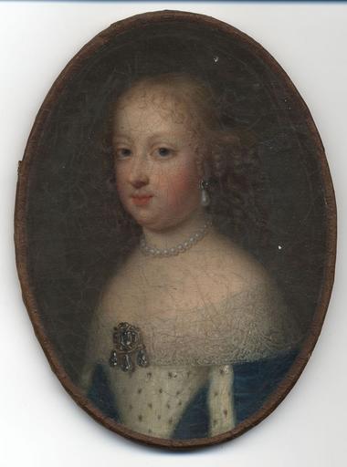Portrait de Marie-Thérèse d'Autriche, femme de Louis XIV_0