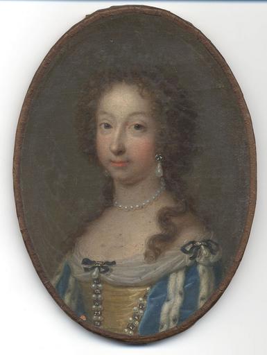 Portrait de Marie-Anne-Christine-Victoire de Bavière, femme de Louis, Dauphin_0