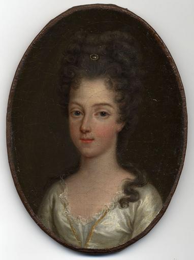 Portrait de Marie-Adélaïde de Savoie, femme de Louis, duc de Bourgogne_0