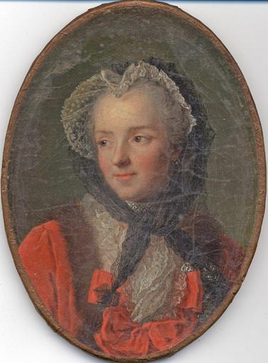 Portrait de Marie Leczinska, femme de Louis XV_0