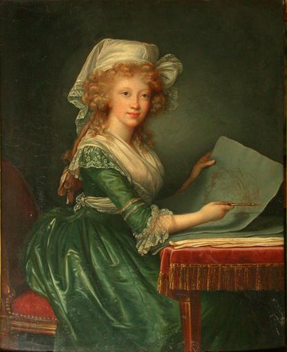 Portrait de Marie-Louise-Amélie, Grande-Duchesse de Toscane_0