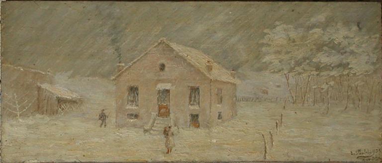 Maison sous la neige_0