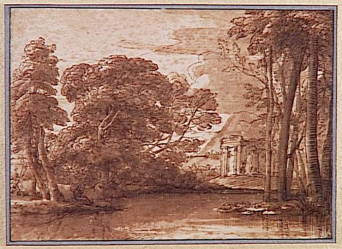 PAYSAGE AVEC DAPHNE CHANGEE EN LAURIER_0