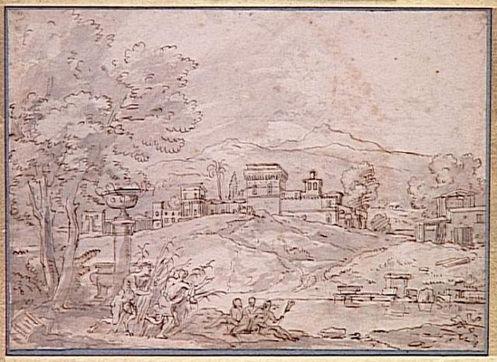 PAYSAGE, Gaspard Dughet, 1635-1675