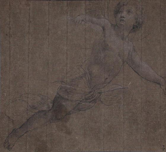 L'AMOUR PORTE SUR LES NUAGES, Eustache Lesueur, 1650-1655