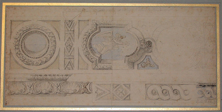 ETUDE POUR LA DECORATION D'UN PLAFOND_0