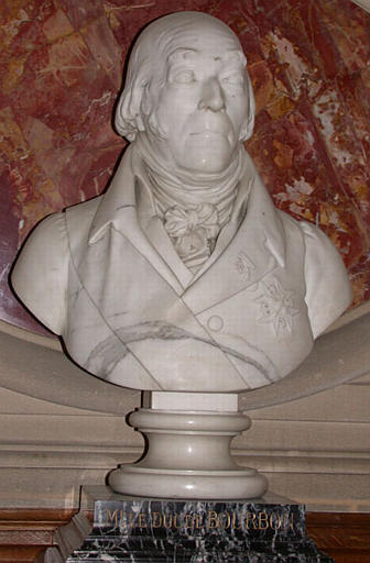 Buste de Louis-Henri-Joseph de Bourbon (1756-1830) , portant le Saint-Esprit_0