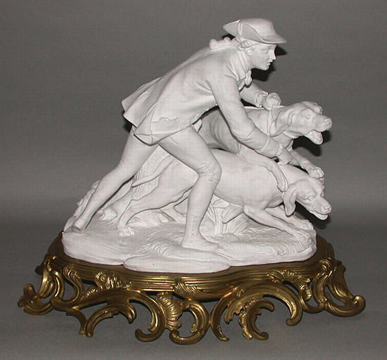 Surtout des chasses : valet de chien (2 exemplaires)_0