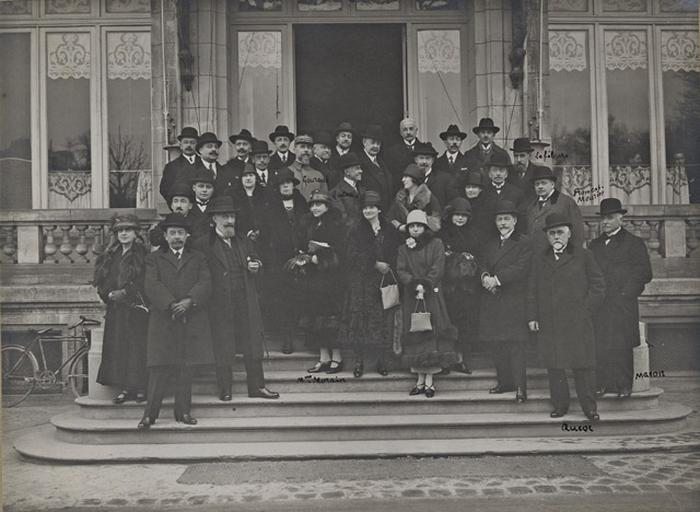 Visite des Municipalités belges. Souvenir de l'excursion à Chantilly du 13 février 1925_0