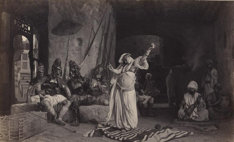 Danse orientale, tableau par Gérôme_0