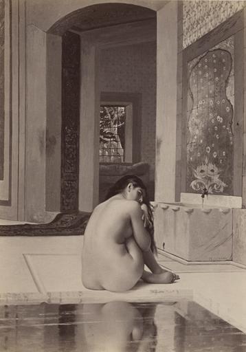 Odalisque au bain, tableau par Gérôme_0