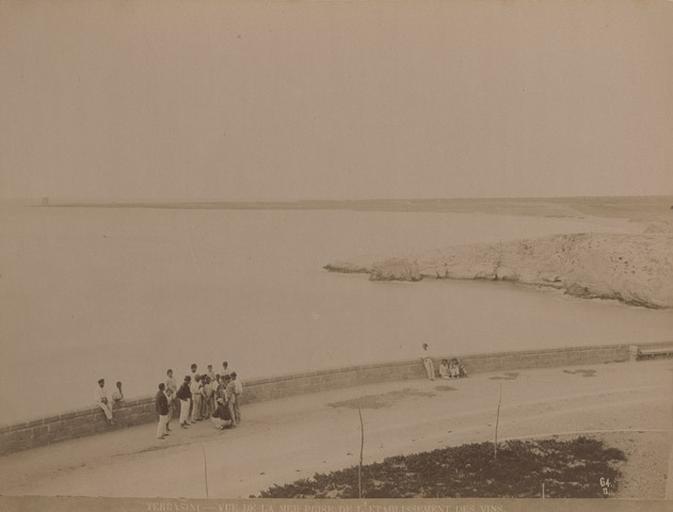 Terrasini. Vue de la mer prise de l'établissement des vins_0