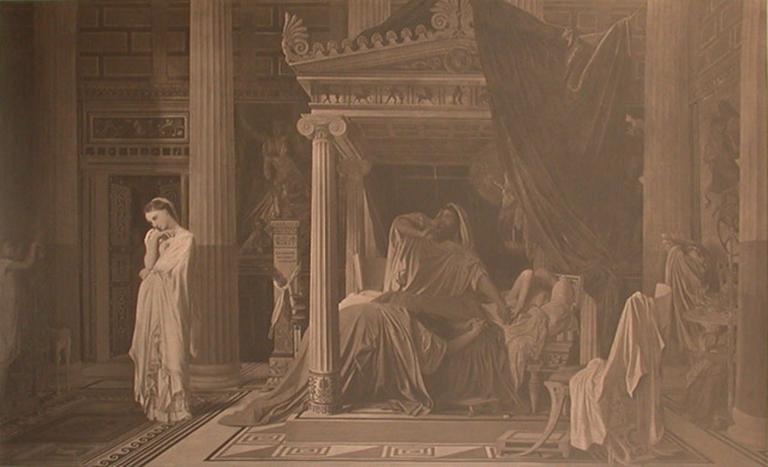 Exposition du Palais Bourbon / au profit des Alsaciens-Lorrains. / Ingres (Antiochus et Stratonice)_0