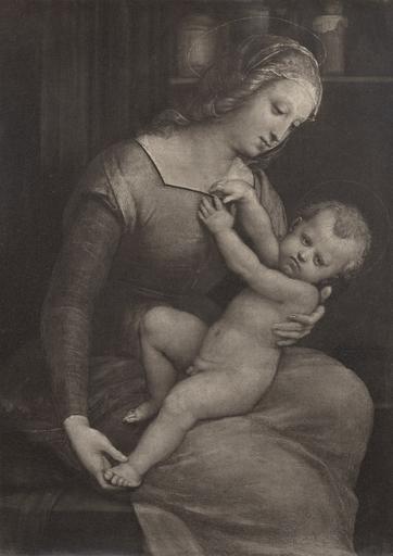 Exposition du Palais Bourbon / au profit des Alsaciens-Lorrains. / Raphael Sanzio (La Madone d'Orléans)_0