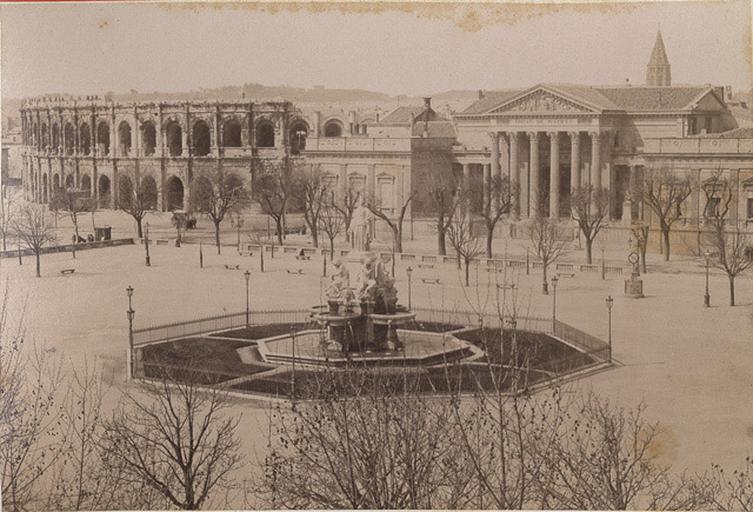 Nîmes et ses environs : L'esplanade_0