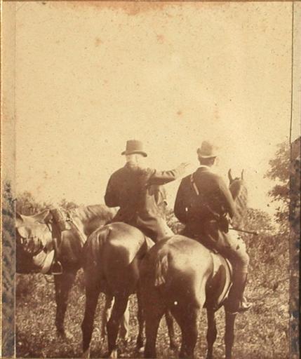 Grandes manoeuvres de l'Est. Camp de César. Bar-sur-Aube. 8 septembre 1891 (quatre photographies sous un même cadre)_3