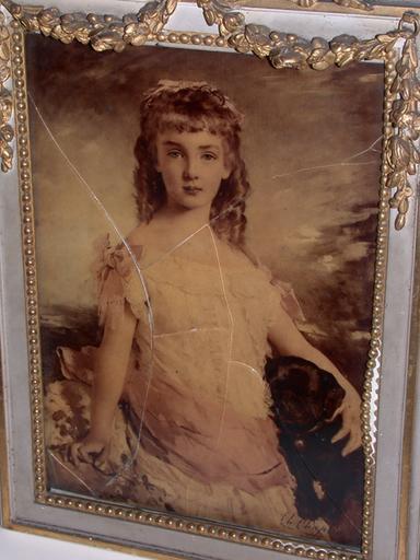 Reproduction du portrait d'une fillette par Ch. Chaplin_0