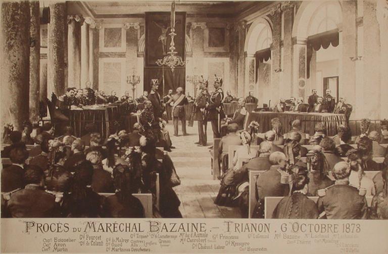 Procès du général Bazaine. Trianon. 6 octobre 1873_0