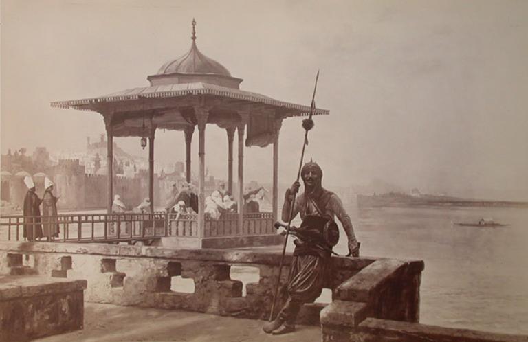 Le Kiosque du harem, tableau de J.L. Gérôme, Jean Léon Gerome, 2e moitié 19e siècle